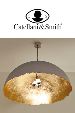 Logo und Leuchtenbeispiel von Catellani & Smith